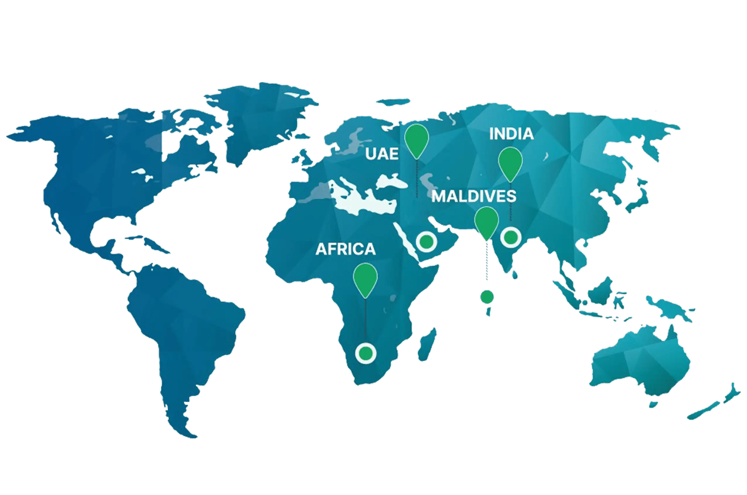 Lifenity Global Presence Map